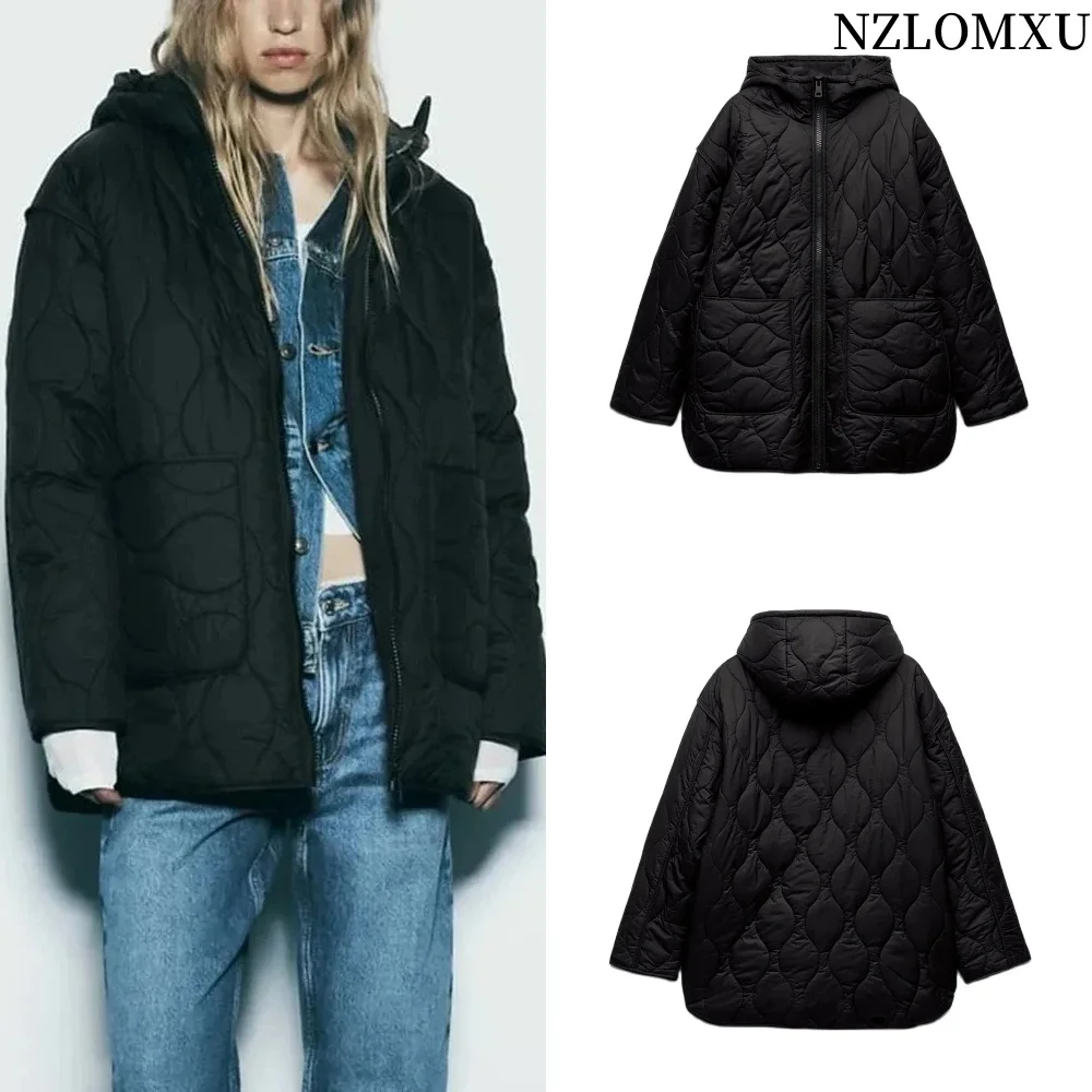 Women's Pure Colour Long Sleeve Parker Coat Elegant Zipper Cotton Jacket High-end Luxury Warm Coat Fashion Retro Jacket
Women's Pure Colour Long Sleeve Parker Coat Elegant Zipper Cotton Jacket High-end Luxury Warm Coat Fashion Retro Jacket