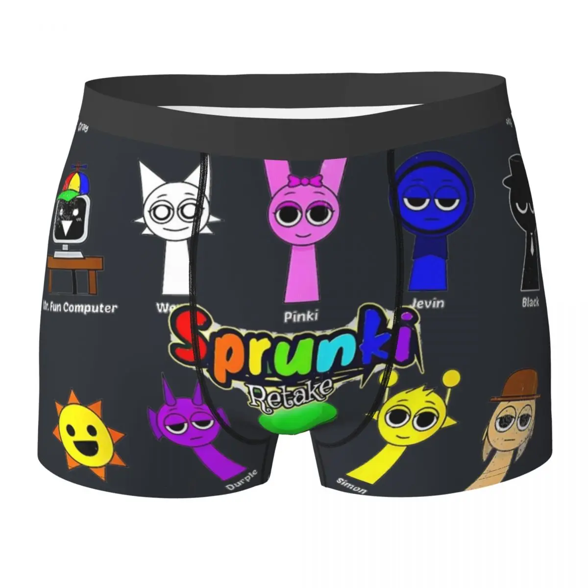 Hot Sprunki Game Underwear Cartoon Incredibox 3D Pouch Hot Boxer Shorts Sublimation Boxer Brief Plain Men Panties Plus Size 2XL
Hot Sprunki Game Underwear Cartoon Incredibox 3D Pouch Hot Boxer Shorts Sublimation Boxer Brief Plain Men Panties Plus Size 2XL