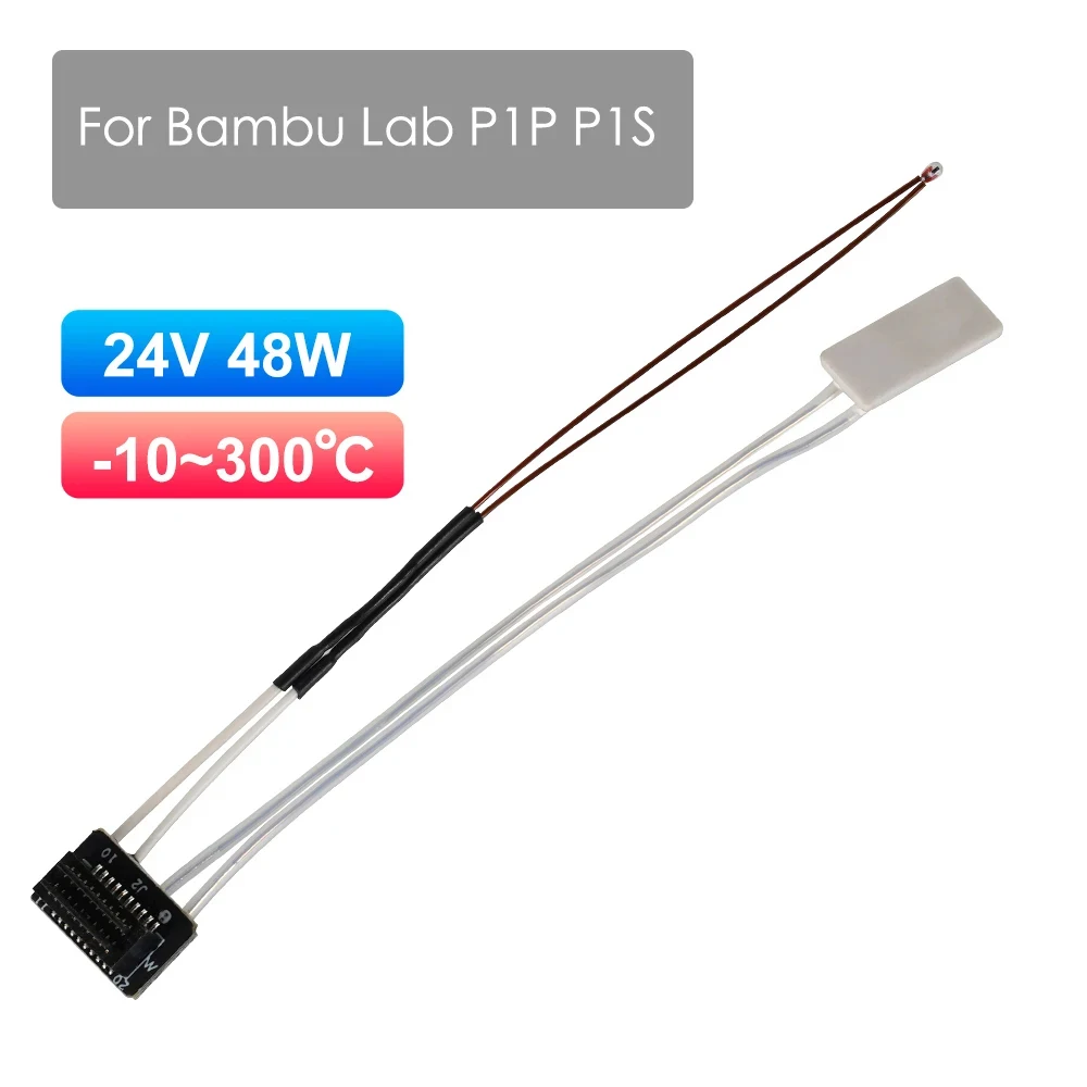 Для Bambu Lab P1P P1S термисторный керамический картридж, нагреватель для 3D-печати Hotend для нагревательного блока TZ, детали 3D-принтера
Для Bambu Lab P1P P1S термисторный керамический картридж, нагреватель для 3D-печати Hotend для нагревательного блока TZ, детали 3D-принтера