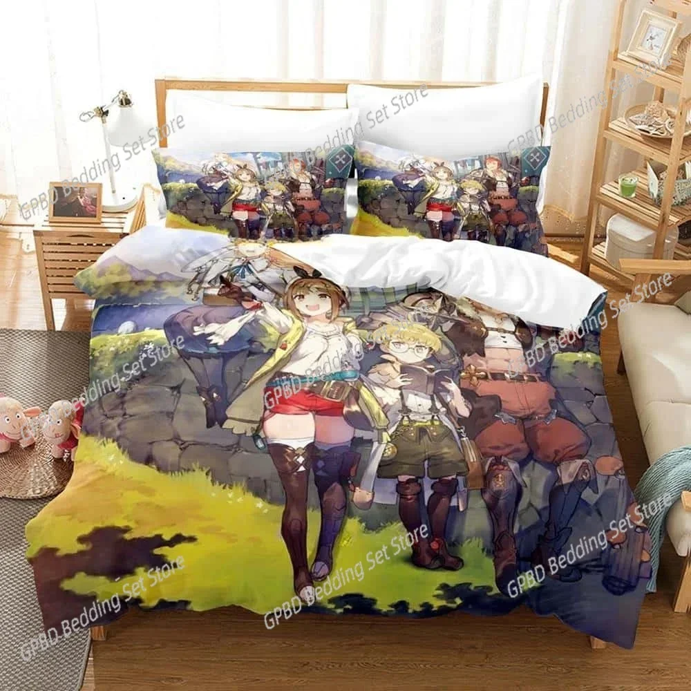 New Game Atelier Ryza 2 Lost Legends & the Secret Fairy Comfortable Duvet Cover Pillowcase Bedding Set Bedroom Home Textile
New Game Atelier Ryza 2 Lost Legends & the Secret Fairy Comfortable Duvet Cover Pillowcase Bedding Set Bedroom Home Textile
