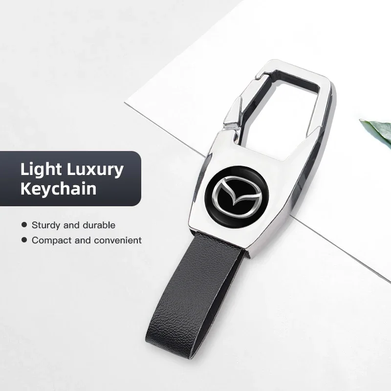 Leather Car Styling Keyring Emblem Holder Pendant for Mazda CX-30 CX-5 CX-50 Car Interior Decoration
Leather Car Styling Keyring Emblem Holder Pendant for Mazda CX-30 CX-5 CX-50 Car Interior Decoration
