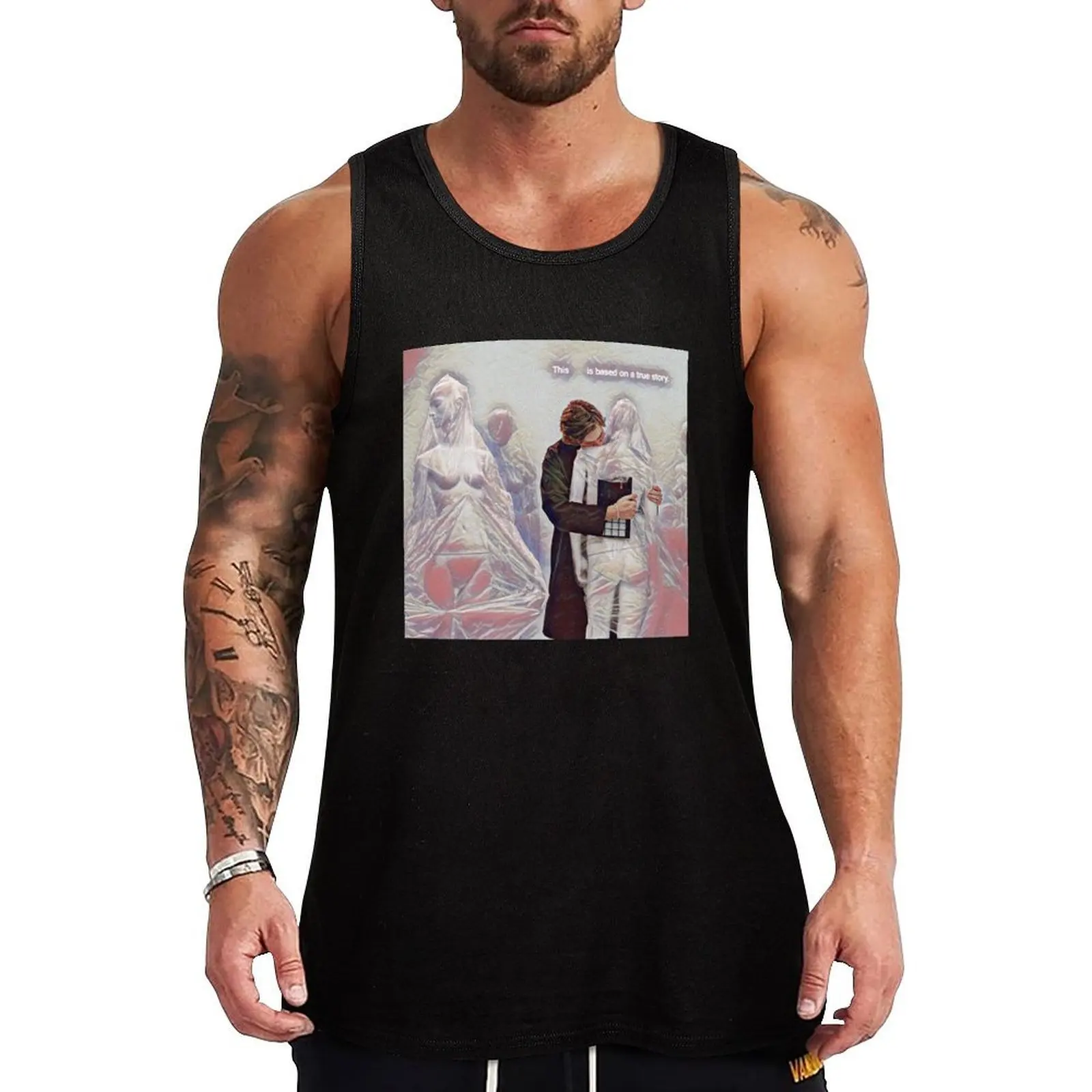 nakeyjakey Romcom watercolour Tank Top Street Hip Hop Tank Top Casual Sleeveless Wear
nakeyjakey Romcom watercolour Tank Top Street Hip Hop Tank Top Casual Sleeveless Wear