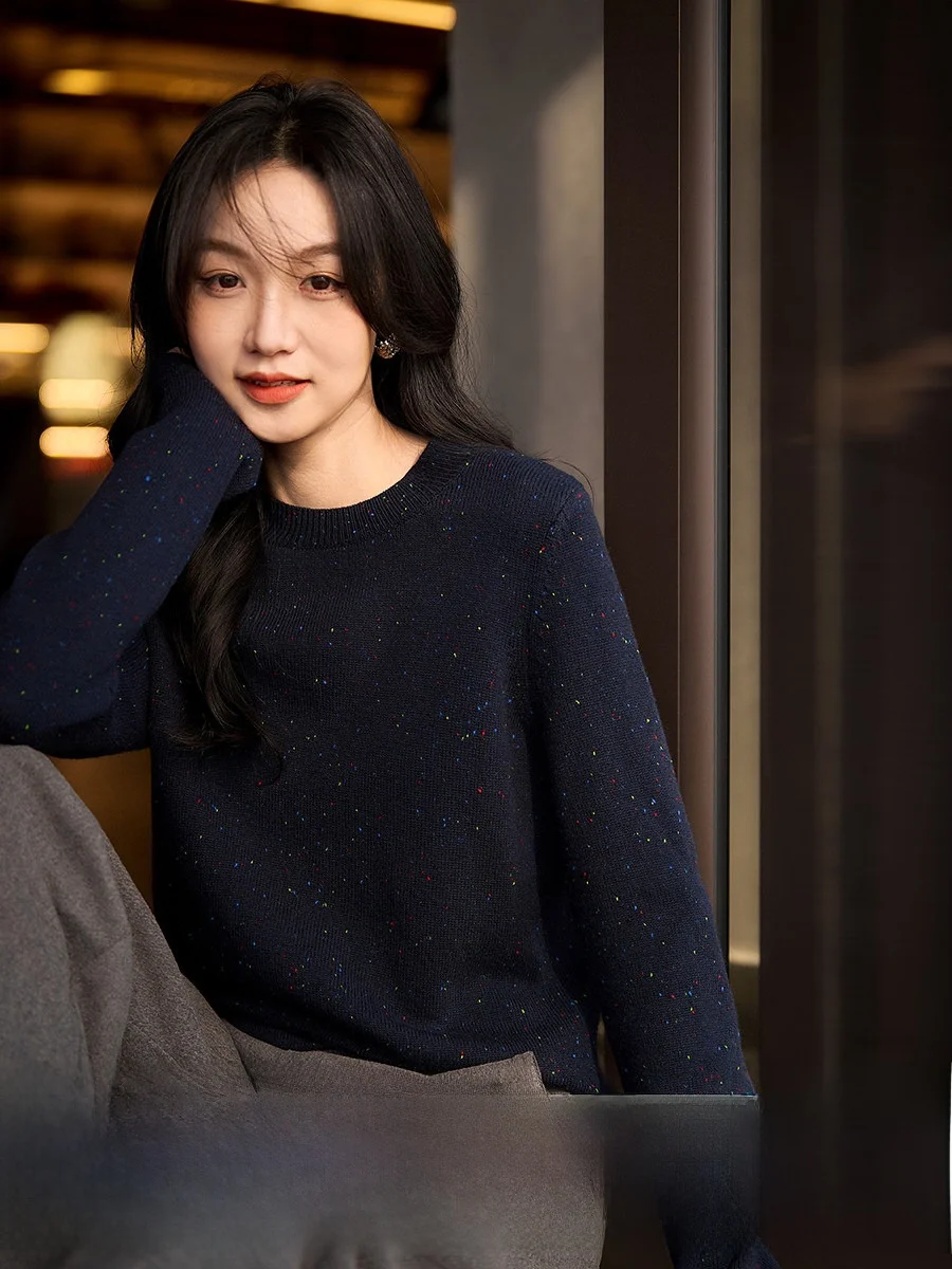 Soft Spacious Starlight Knitted Wool Camere Top Dot Casual Comfortable Spring 2026 Women's Faion Commute Sle
Soft Spacious Starlight Knitted Wool Camere Top Dot Casual Comfortable Spring 2026 Women's Faion Commute Sle
