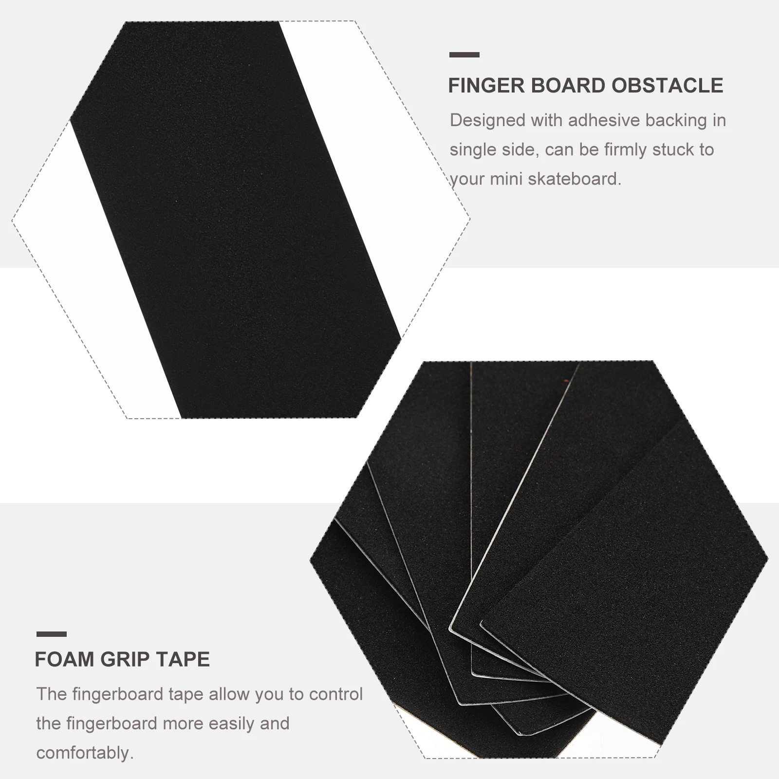 10Pcs Finger Skateboard Foam Grip Tape Cushioning Non- Adhesive Stickers for Fingerboards
10Pcs Finger Skateboard Foam Grip Tape Cushioning Non- Adhesive Stickers for Fingerboards