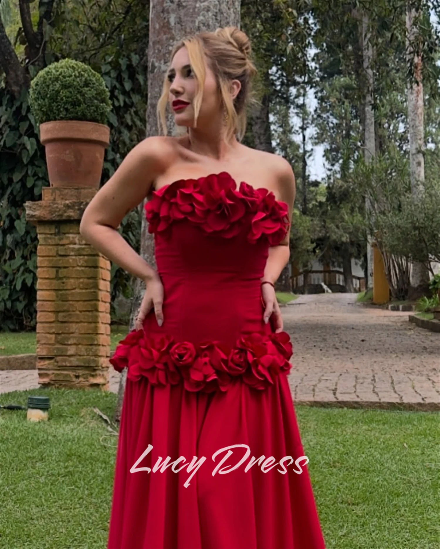Lucy Customized Prom Dresses Luxury Evening Dress Woman Party Dress for Wedding Flower Decoration Party dresses cocktail dresses
Lucy Customized Prom Dresses Luxury Evening Dress Woman Party Dress for Wedding Flower Decoration Party dresses cocktail dresses