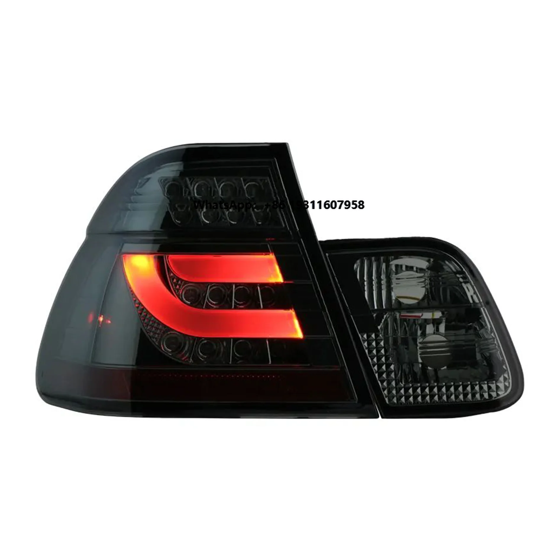 High Quality Car Tail Light Auto Part Accessories Rear Lamp for E46 2001-2004 Four Door Red/Smoked Black
High Quality Car Tail Light Auto Part Accessories Rear Lamp for E46 2001-2004 Four Door Red/Smoked Black