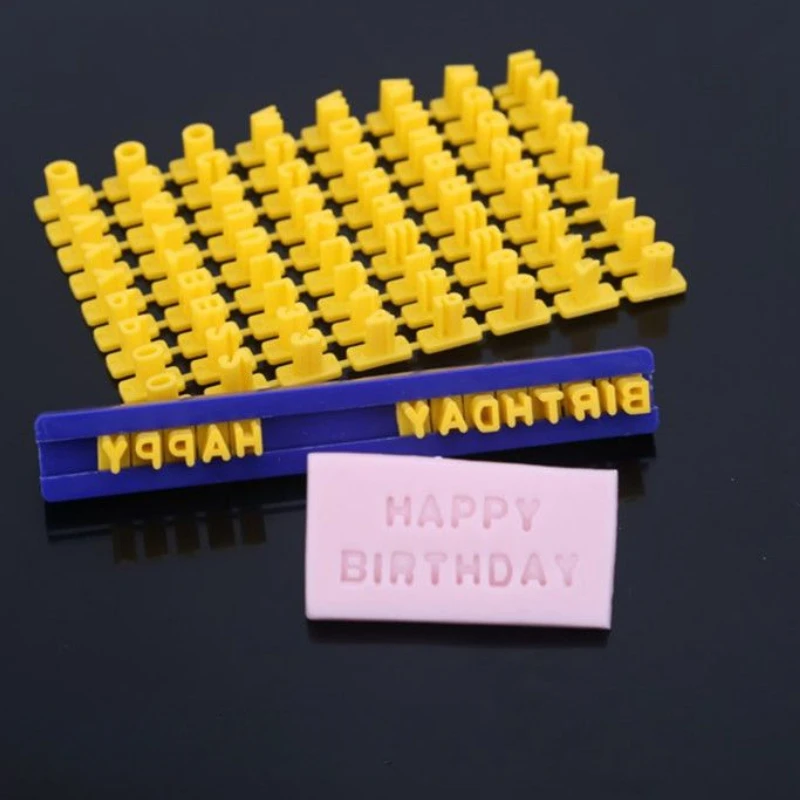 72 Dies Baking Molds Alphabet Letter Stamps Decorating Embossing Tool for Sugar Paste Name Mould Biscuits Cookie Fondant Cutter
72 Dies Baking Molds Alphabet Letter Stamps Decorating Embossing Tool for Sugar Paste Name Mould Biscuits Cookie Fondant Cutter