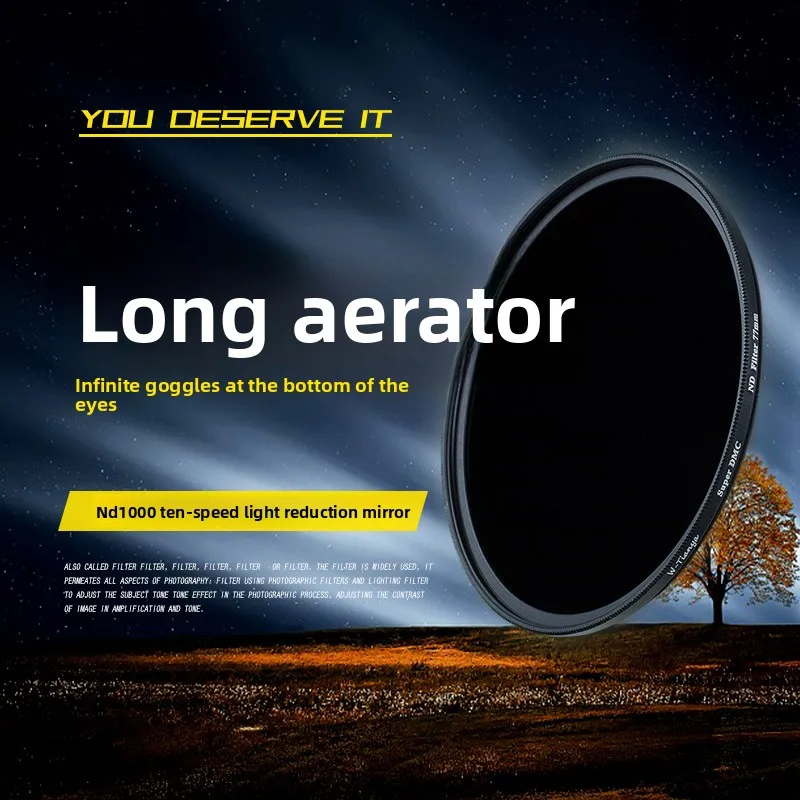TianyaND1000Medium Gray Mirror10Light Filter77 82 95 3740.5 58 67 86mmDSLR Lens Filter
TianyaND1000Medium Gray Mirror10Light Filter77 82 95 3740.5 58 67 86mmDSLR Lens Filter
