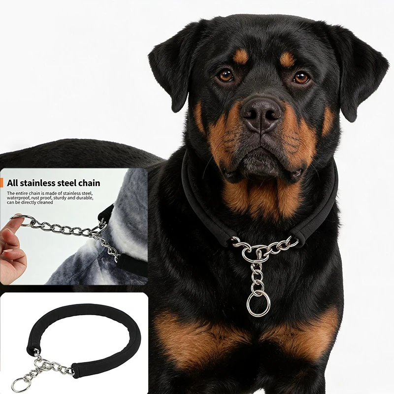 Chain Dog Training Choke Collar for German Shepherd Pit Bull 304 Stainless Steel, Slip Martingale Collar for All Breeds Dogs
Chain Dog Training Choke Collar for German Shepherd Pit Bull 304 Stainless Steel, Slip Martingale Collar for All Breeds Dogs