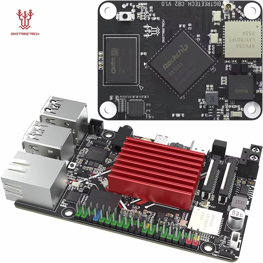 Плата управления BIGTREETECH PI 2 CB2 RK3566 Четырехъядерная оперативная память 2 ГБ ПЗУ 32 ГБ CSI DSI 2,4G Wi-Fi для 3D-принтера Klipper VS Raspberry PI
Плата управления BIGTREETECH PI 2 CB2 RK3566 Четырехъядерная оперативная память 2 ГБ ПЗУ 32 ГБ CSI DSI 2,4G Wi-Fi для 3D-принтера Klipper VS Raspberry PI