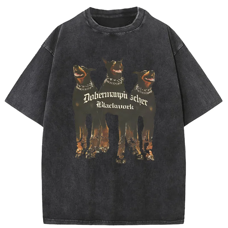 Hip Hop Doberman Dog Graphic Print Oversized T-Shirt Streetwear Fashion Cotton Loose Tshirts Tee Tops Clothing Summer
Hip Hop Doberman Dog Graphic Print Oversized T-Shirt Streetwear Fashion Cotton Loose Tshirts Tee Tops Clothing Summer