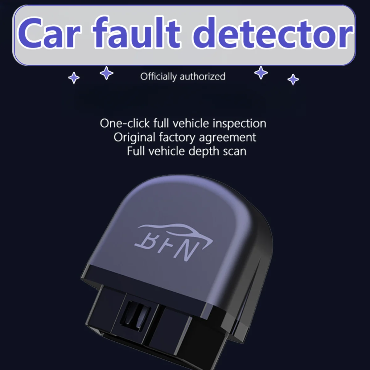 Bluetooth Automotive OBD Scanner with Phone Compatibility & Universal Code Translator
