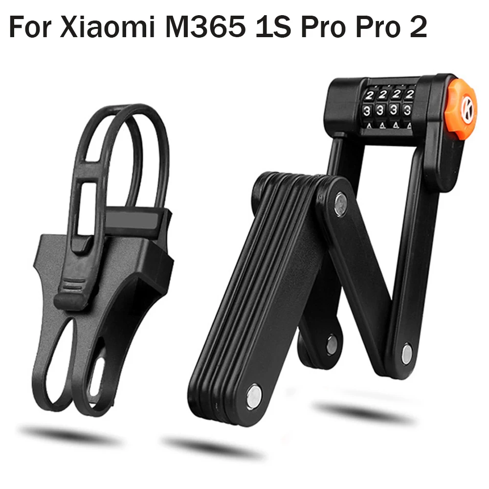Alloy Steel Folding Lock for Xiaomi M365 1S PRO Electric Scooter Lock Anti-theft Lock Password Lock Safe Cycling Accessories
Alloy Steel Folding Lock for Xiaomi M365 1S PRO Electric Scooter Lock Anti-theft Lock Password Lock Safe Cycling Accessories