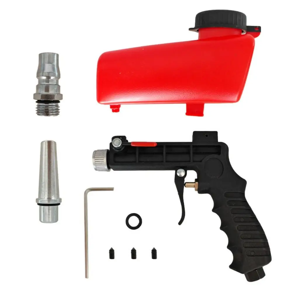 Handheld Pneumatic Sand Blasting Machine Adjustable Small Sandblasting Tool Anti-Slip Lightweight Air Sand Blaster Hand Tool
Handheld Pneumatic Sand Blasting Machine Adjustable Small Sandblasting Tool Anti-Slip Lightweight Air Sand Blaster Hand Tool