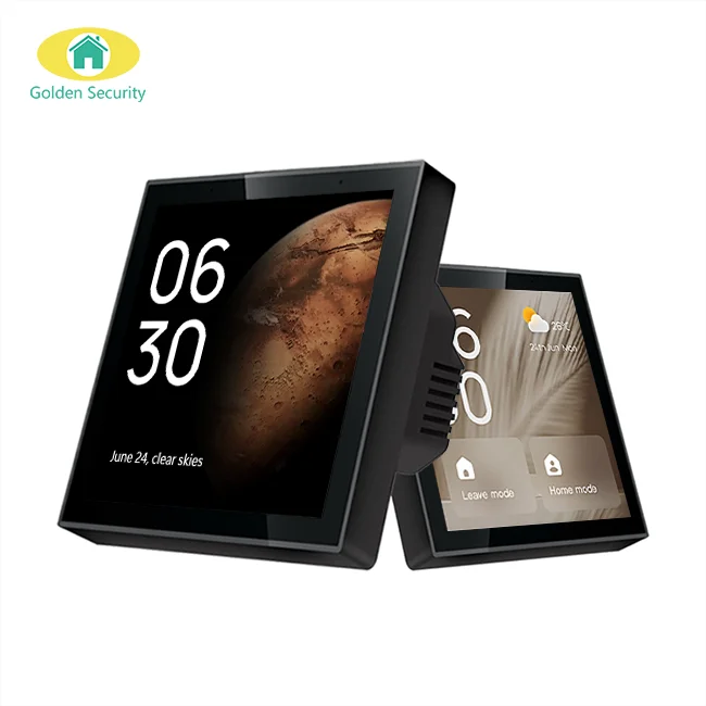 2025 Built-in Alexa Voice Control 4 Inch Touch Screen Tuya Smart Home Zigbee Wifi BLE Gateway Smart Life Central Control Panel