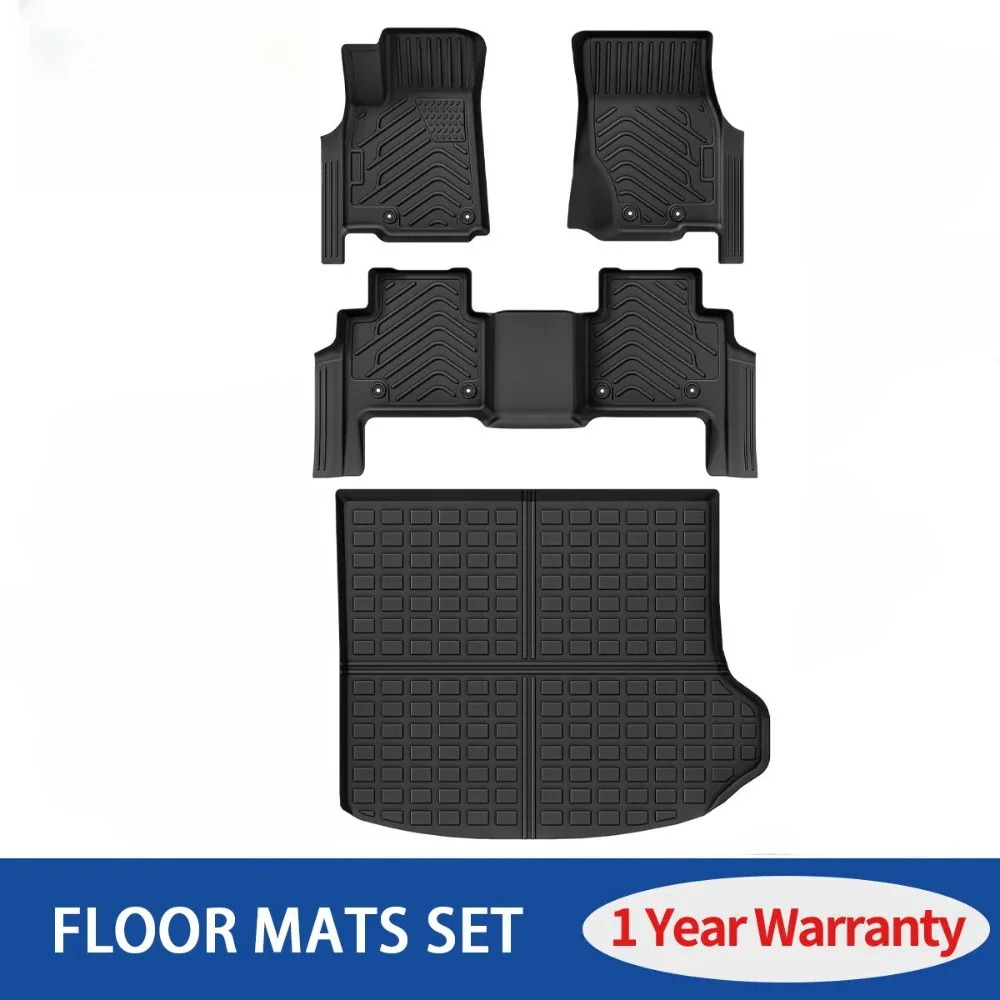 4Pcs Car Floor Mats & Cargo Liner For 2022- 2025 Jeep Grand Cherokee All Weather
4Pcs Car Floor Mats & Cargo Liner For 2022- 2025 Jeep Grand Cherokee All Weather