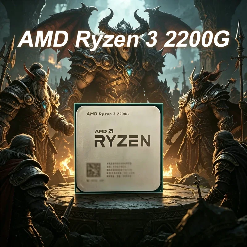AMD Ryzen 3 2200G Used R3 2200G 3.5 GHz Zen 0.014 Quad-Core Quad-Thread CPU YD2200C5M4MFB Socket AM4 Without cooler
AMD Ryzen 3 2200G Used R3 2200G 3.5 GHz Zen 0.014 Quad-Core Quad-Thread CPU YD2200C5M4MFB Socket AM4 Without cooler