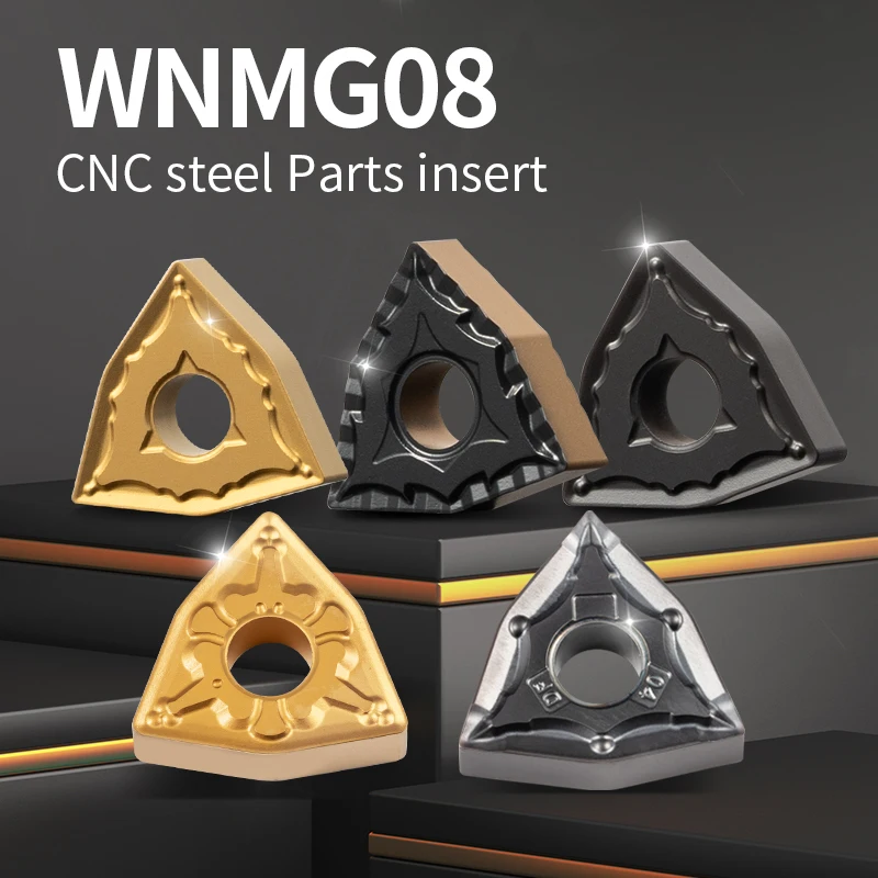 WNMG08 MA/GF/PR/HQ/PM Carbide Insert Blade for Steel Compatible with MWLNR External Turning Tool Cutter for YZ6030 YZ5010 YZ5028
WNMG08 MA/GF/PR/HQ/PM Carbide Insert Blade for Steel Compatible with MWLNR External Turning Tool Cutter for YZ6030 YZ5010 YZ5028