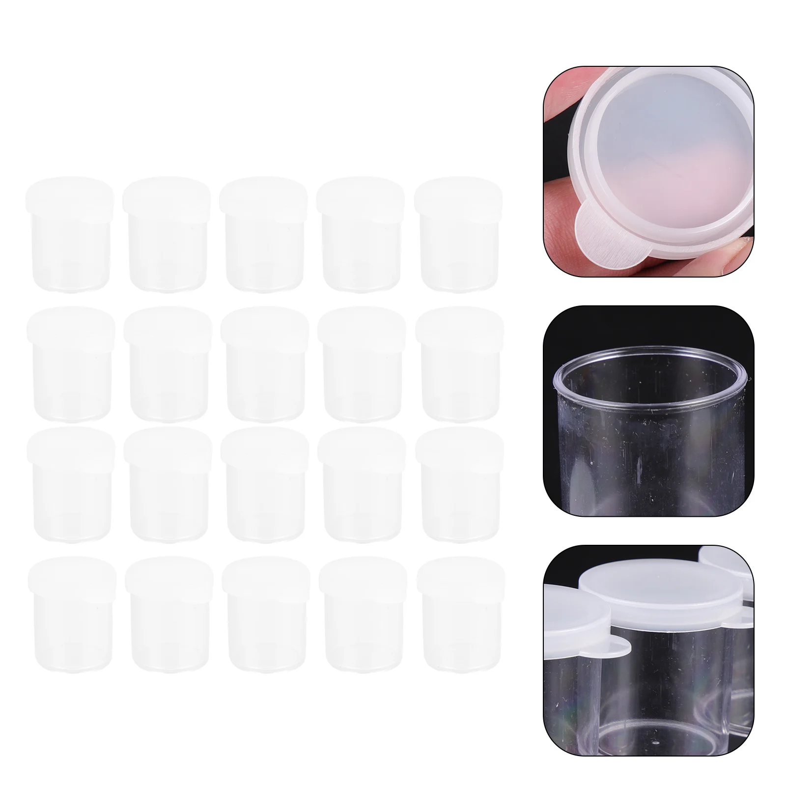 50 Pcs 25ml Storage Box Small Case Tiny Container Paint Pigment Bead Containers Pe
50 Pcs 25ml Storage Box Small Case Tiny Container Paint Pigment Bead Containers Pe