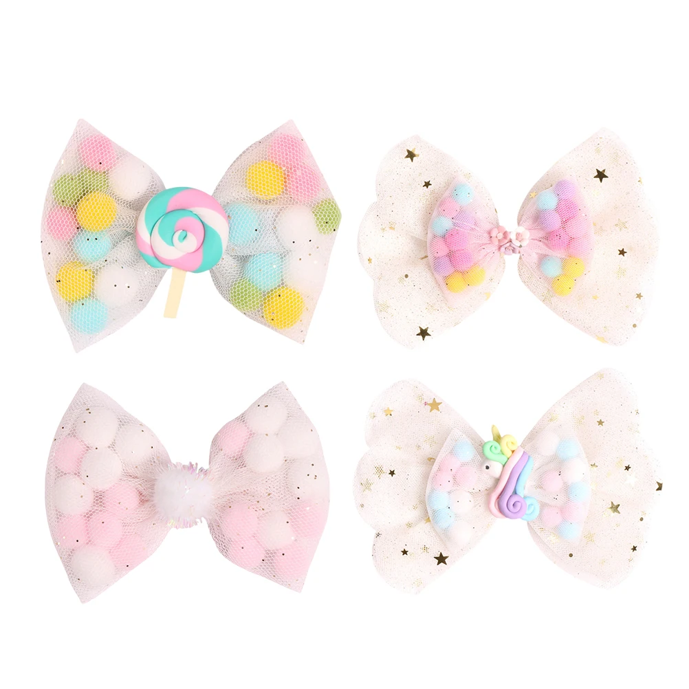 4 Pcs Bowknot Hairpin Colorful Girl Accessories Lightweight Comfortable Hair Clip for Easter Festive Headdress
4 Pcs Bowknot Hairpin Colorful Girl Accessories Lightweight Comfortable Hair Clip for Easter Festive Headdress