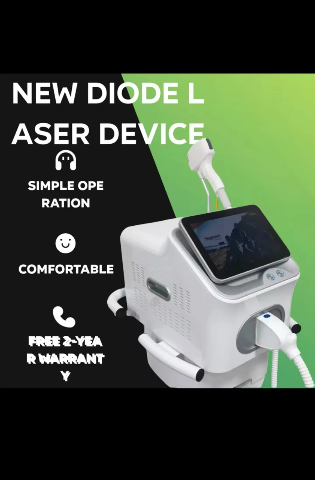 60 million Flashes Laser Epilator Laser Hot Sell Permanent Diode Laser Photoepilator Hair Removal Painless nose tips choice
60 million Flashes Laser Epilator Laser Hot Sell Permanent Diode Laser Photoepilator Hair Removal Painless nose tips choice