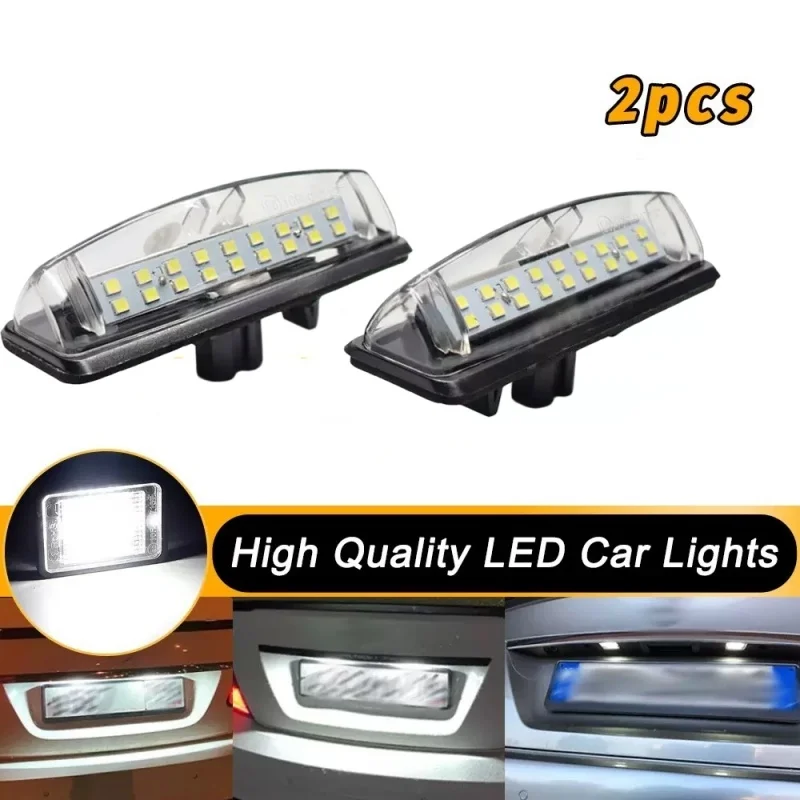 For Lexus Toyota Avensis Verso Belta (2005-Present) Sienta ANGRONG No Error LED Lights License Number Plate Light Lamps White
For Lexus Toyota Avensis Verso Belta (2005-Present) Sienta ANGRONG No Error LED Lights License Number Plate Light Lamps White