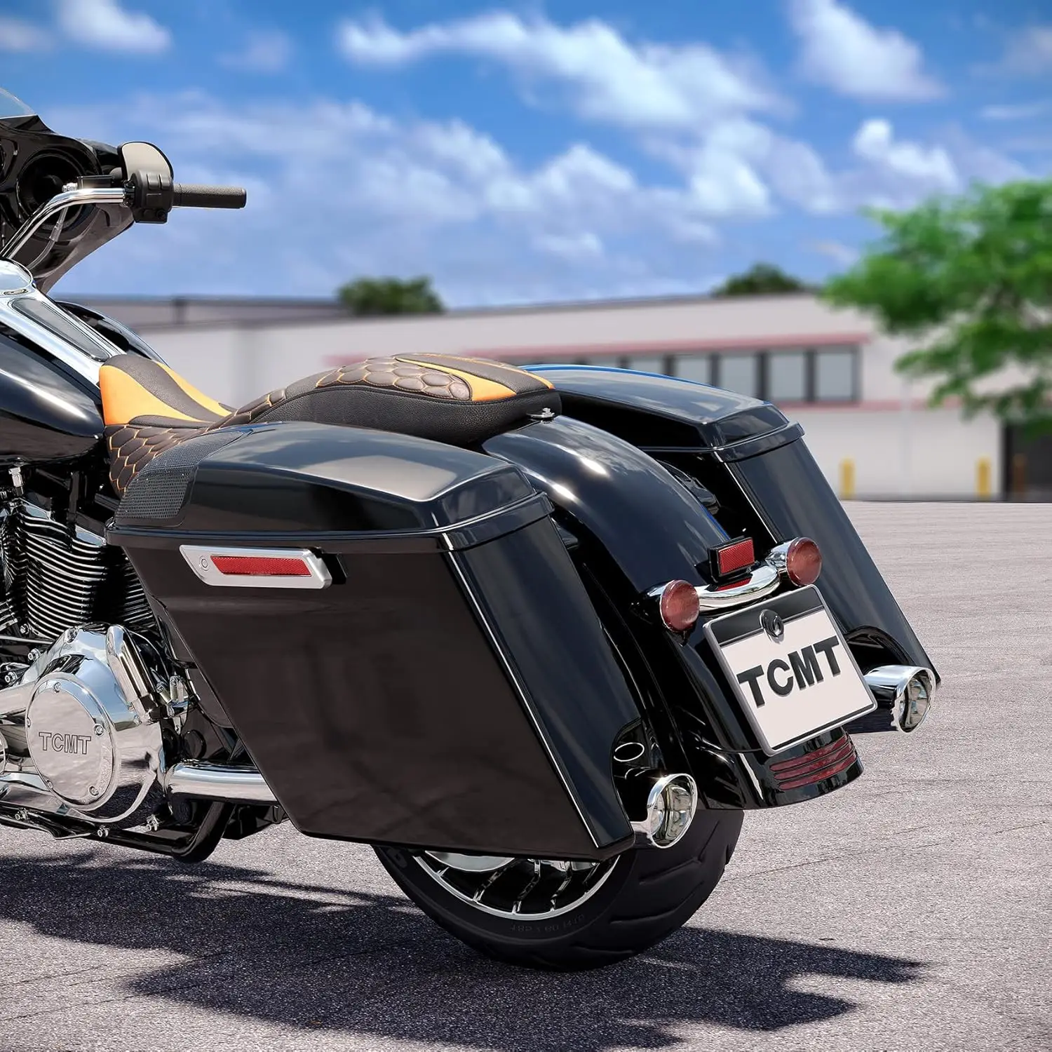 Motor 5" Stretched Saddlebags 5"x7" Speakers Lids Grill Cutouts Fit For Harley Touring Models CVO Road Glide Road King Street G
Motor 5" Stretched Saddlebags 5"x7" Speakers Lids Grill Cutouts Fit For Harley Touring Models CVO Road Glide Road King Street G