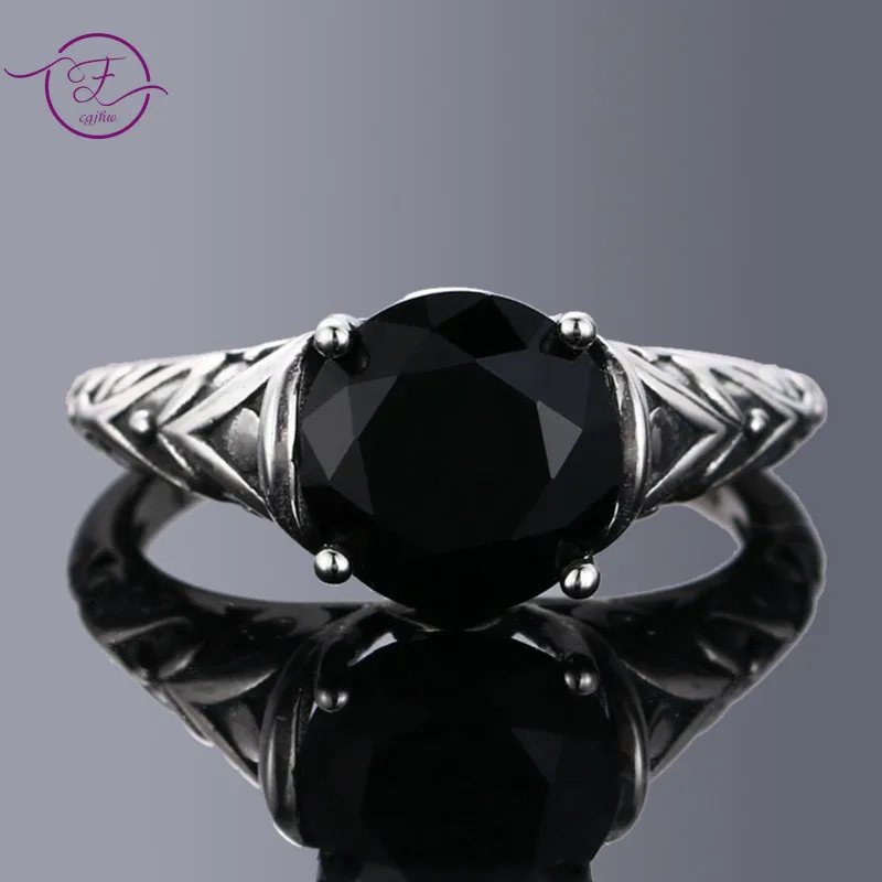Vintage Design Silver Rings Black Zircon Color Purple Stone Ring for Women Fine Jewelry Bridal Wedding Engagement Ring Accessory
Vintage Design Silver Rings Black Zircon Color Purple Stone Ring for Women Fine Jewelry Bridal Wedding Engagement Ring Accessory