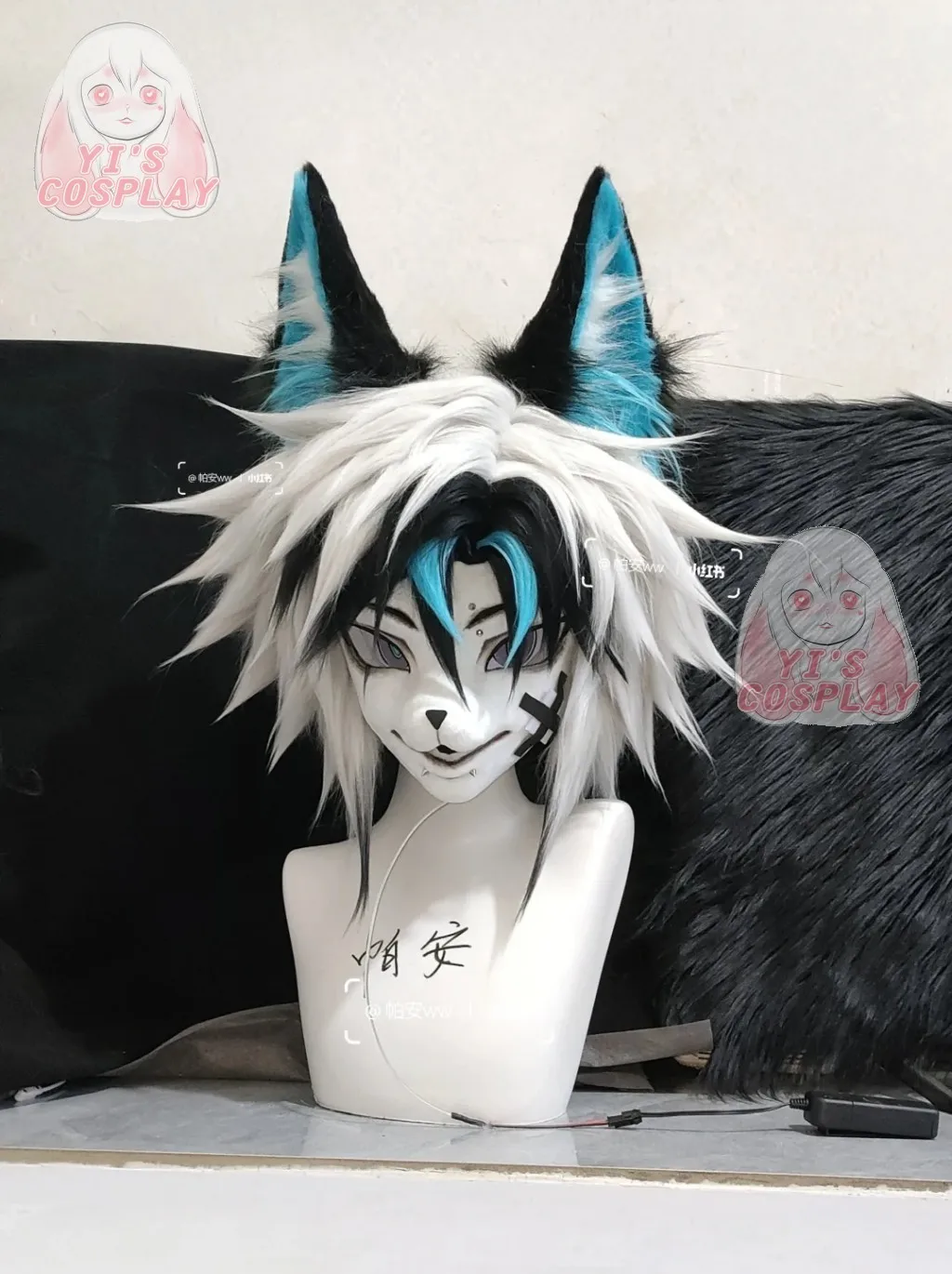 Yis cosplay Custom Furry head Kigurumi Head Cosplay Kemono Fursuit Handmade Headsets Beast Customized Fursuit Kemono Head
Yis cosplay Custom Furry head Kigurumi Head Cosplay Kemono Fursuit Handmade Headsets Beast Customized Fursuit Kemono Head