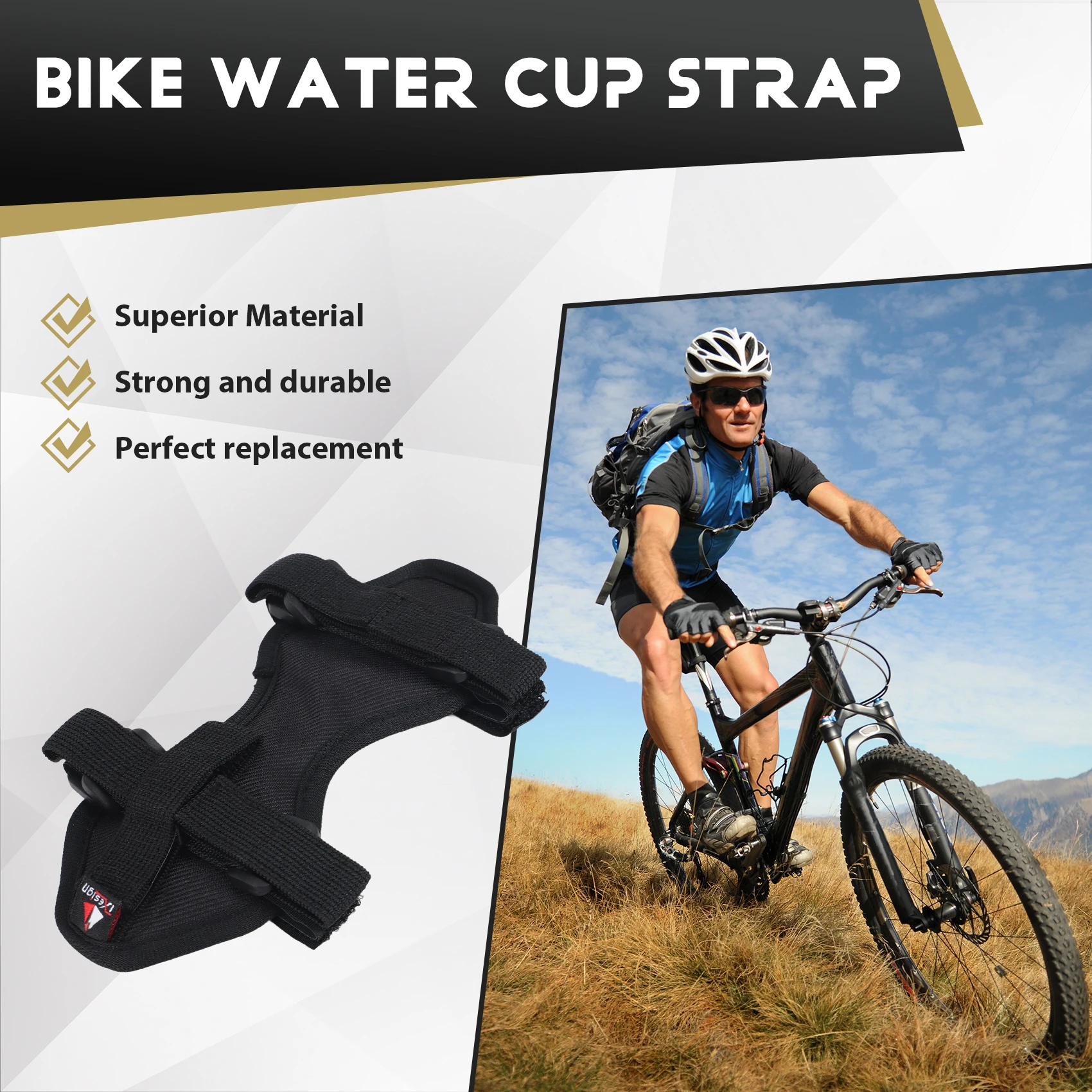 Bike Water Cup Strap Fixed Strap Golf Cart Speaker With Cup Holder Bandage For Cycling Bicycle Accessories
Bike Water Cup Strap Fixed Strap Golf Cart Speaker With Cup Holder Bandage For Cycling Bicycle Accessories