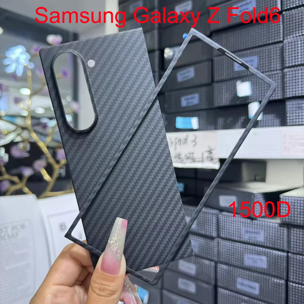 1500D Aramid Carbon Fiber Protector Case For Samsung Galaxy Z Fold6 Cover Phone Anti-Drop Ultrathin Bumper Protective
1500D Aramid Carbon Fiber Protector Case For Samsung Galaxy Z Fold6 Cover Phone Anti-Drop Ultrathin Bumper Protective
