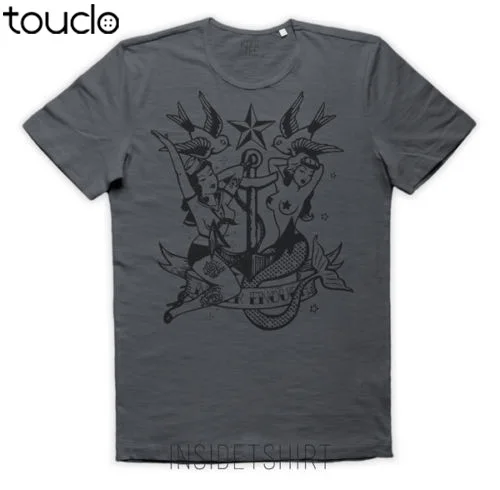 Maglietta Old School Tattoo Maglia Vintage Pin-Up Sirena Ancora New Arrival Summer Men Short Sleeve Tee Tops T Shirt Xs-5Xl
Maglietta Old School Tattoo Maglia Vintage Pin-Up Sirena Ancora New Arrival Summer Men Short Sleeve Tee Tops T Shirt Xs-5Xl
