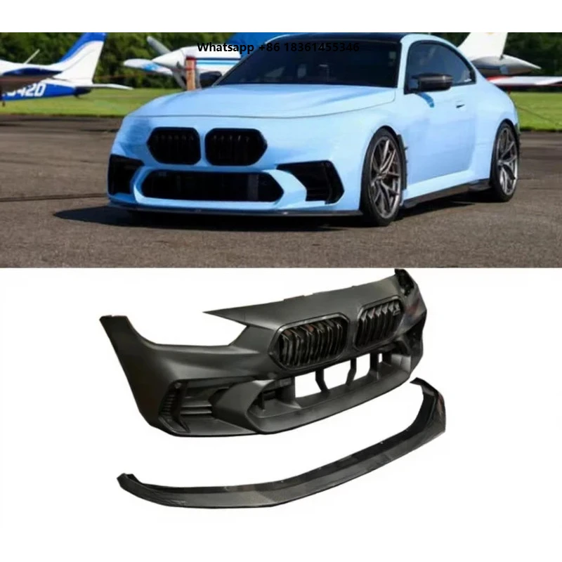 PP Material Front Bumper Dry Carbon Fiber Front Lip Grille Vents Fit FOR M2 G87
PP Material Front Bumper Dry Carbon Fiber Front Lip Grille Vents Fit FOR M2 G87