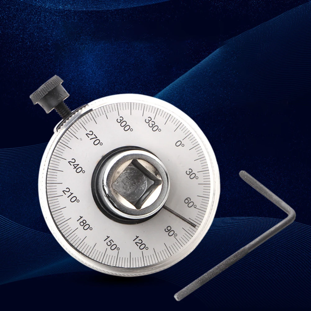 Garage Use Professional Repair Color Silver Rotation Measure Wrench Angle Gauge Meter Special Tool Wear-resistant
Garage Use Professional Repair Color Silver Rotation Measure Wrench Angle Gauge Meter Special Tool Wear-resistant