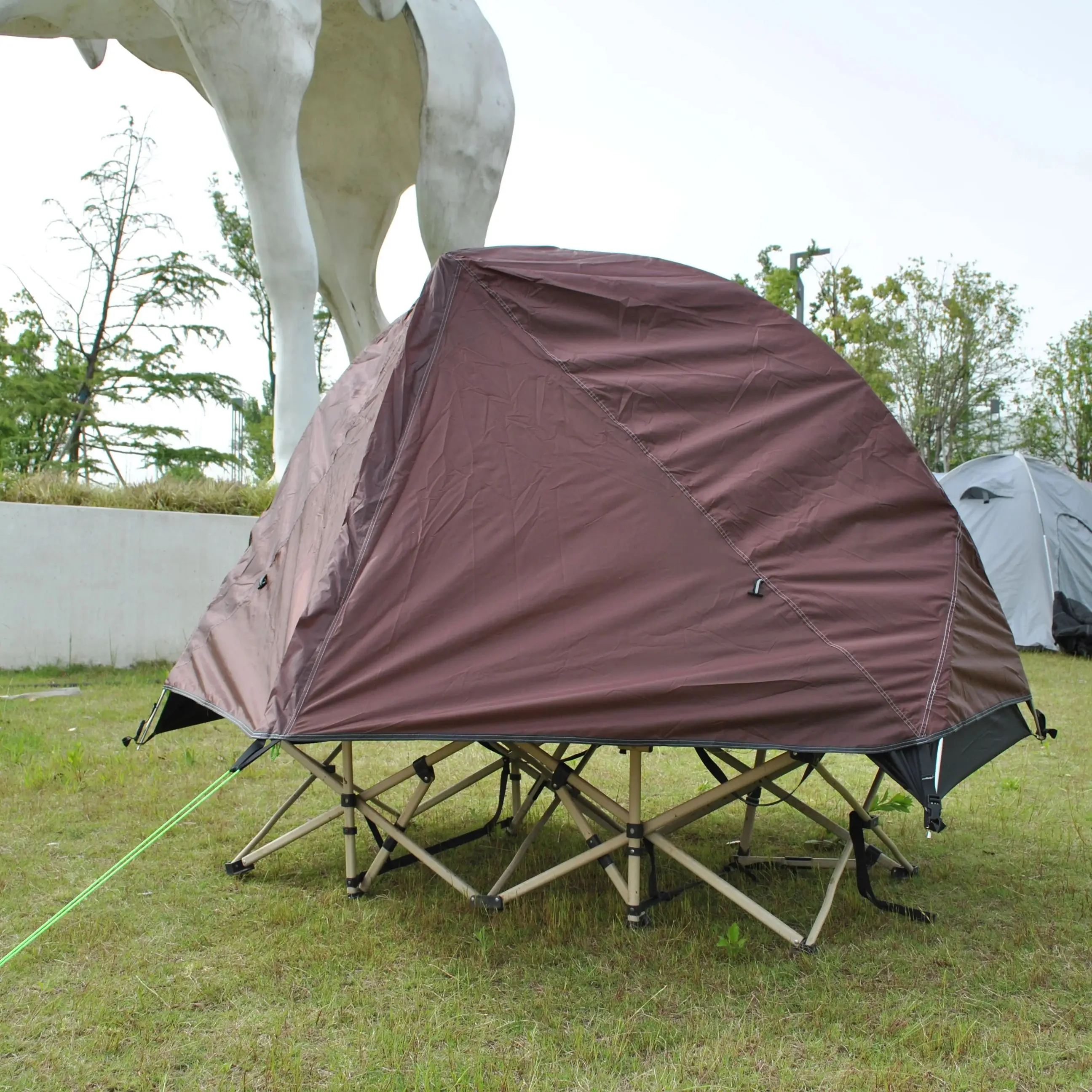 Lightweight Portable Backpacking Tent for Outdoor Hiking,Two Doors Double Layer with Aluminum rods for Beach Shower,WITHOUT BEDS
Lightweight Portable Backpacking Tent for Outdoor Hiking,Two Doors Double Layer with Aluminum rods for Beach Shower,WITHOUT BEDS
