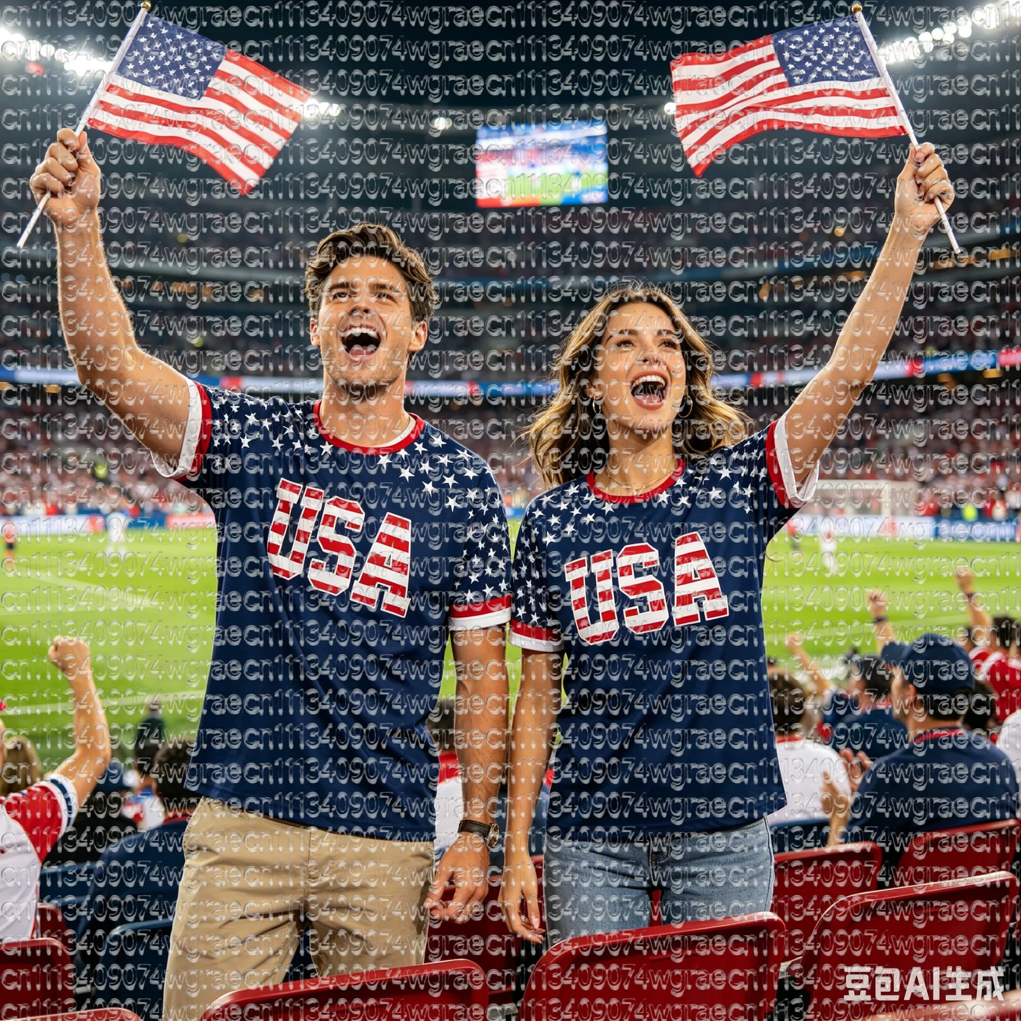 2026 Football Match USA Fan Cheer T-Shirt, Champion & Player Number Print On Back, Unisex Adult Kids Size Casual Sports Tees
2026 Football Match USA Fan Cheer T-Shirt, Champion & Player Number Print On Back, Unisex Adult Kids Size Casual Sports Tees