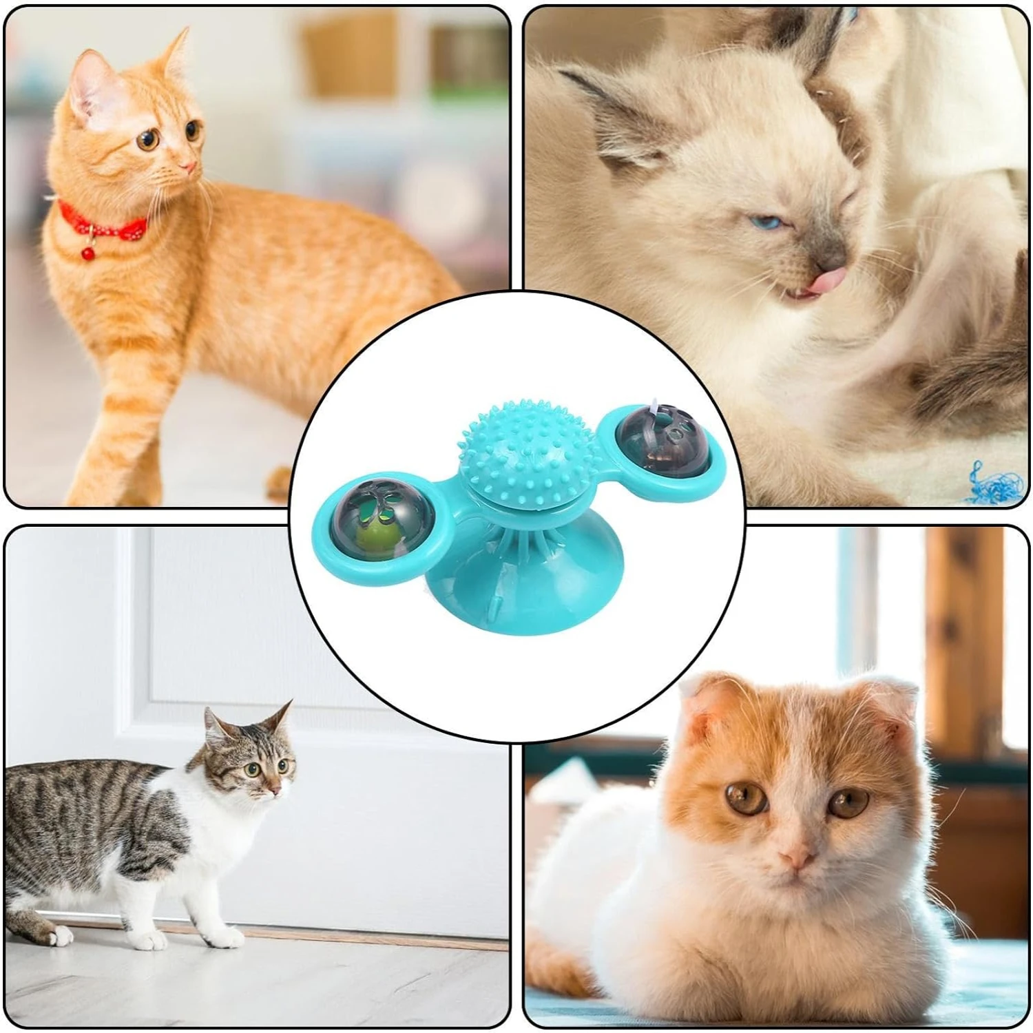 Fun and Engaging Interactive LED Light Windmill Cat Toy with Guaranteed Soft and Stimulating Turntable Spinner for Exciting Exer
Fun and Engaging Interactive LED Light Windmill Cat Toy with Guaranteed Soft and Stimulating Turntable Spinner for Exciting Exer