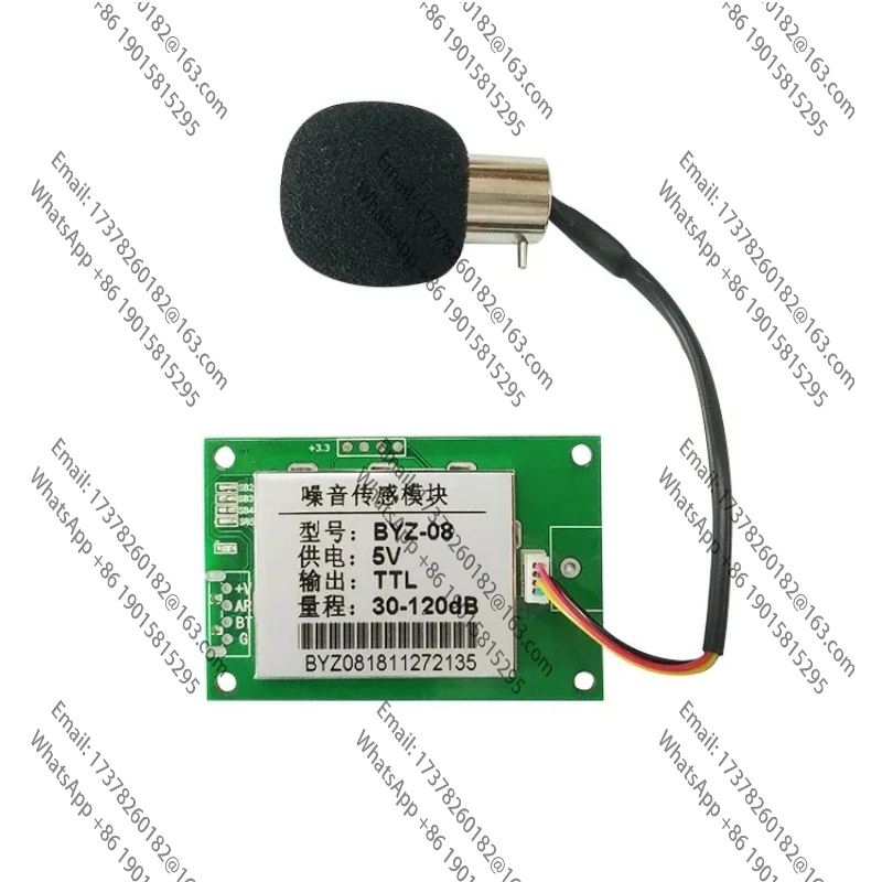 RS485 noise sensor industrial environment noise transmitter module split type sound decibel meter module
RS485 noise sensor industrial environment noise transmitter module split type sound decibel meter module