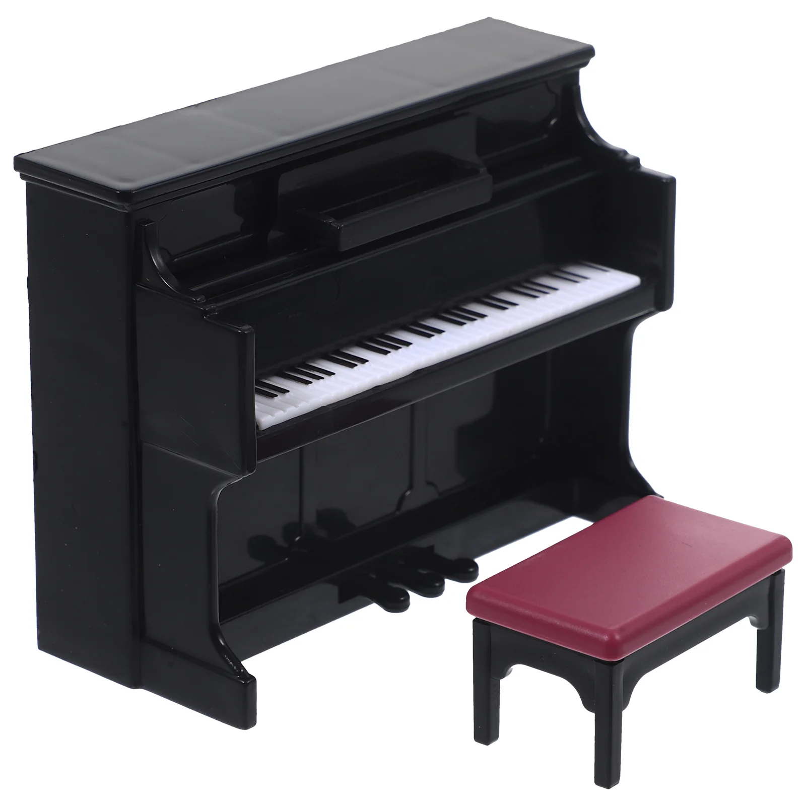 Kit Upright Piano Model House Furniture Mini Decor Props Miniature Black Accessories Child
Kit Upright Piano Model House Furniture Mini Decor Props Miniature Black Accessories Child