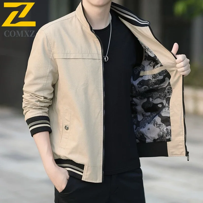 2025 New baseball Jacket Men's Autumn Cotton Work Multi-pocket Male Jackets Casual Hiking Windproof Coat Men Chaqueta Hombre
2025 New baseball Jacket Men's Autumn Cotton Work Multi-pocket Male Jackets Casual Hiking Windproof Coat Men Chaqueta Hombre