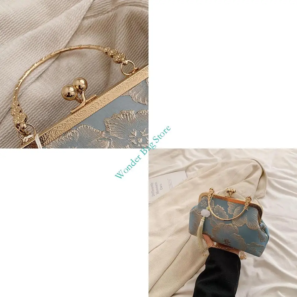 H3CB Polyester Crossbody Bag с пряжкой Cheongsam и цепным плечевым кошельком для женщин
H3CB Polyester Crossbody Bag с пряжкой Cheongsam и цепным плечевым кошельком для женщин