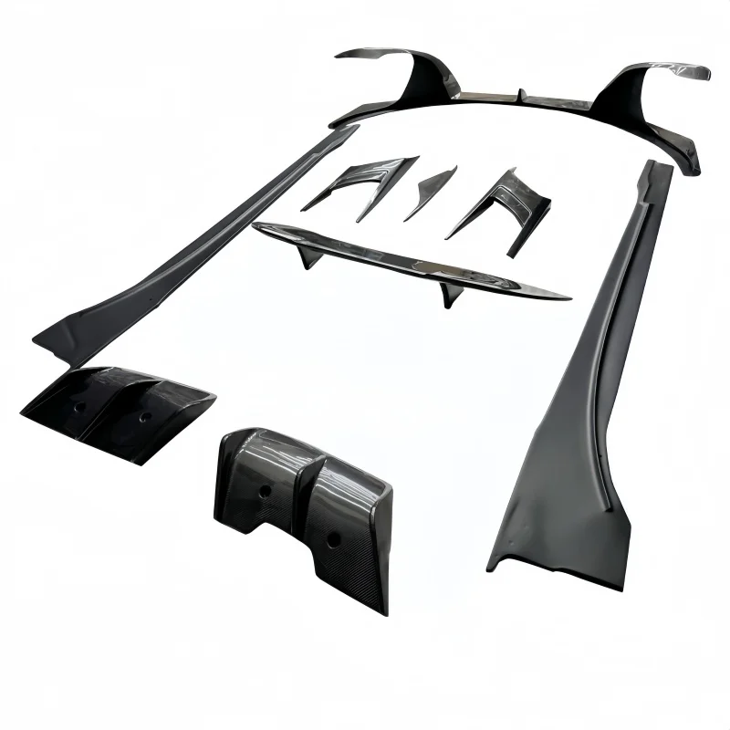 Suitable for the BMW I8 TOP Model with Semi-carbon Front and Rear Bumper Kits From 2015 to 2021.
Suitable for the BMW I8 TOP Model with Semi-carbon Front and Rear Bumper Kits From 2015 to 2021.