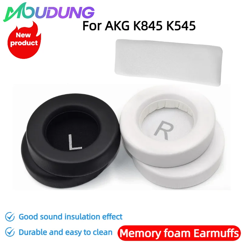 MOUDUNG 2pcs/pairs Leather Headphone Foam For AKG K845 K545 Headset Ear pads Cushion Replacement Covers Accoriess
MOUDUNG 2pcs/pairs Leather Headphone Foam For AKG K845 K545 Headset Ear pads Cushion Replacement Covers Accoriess