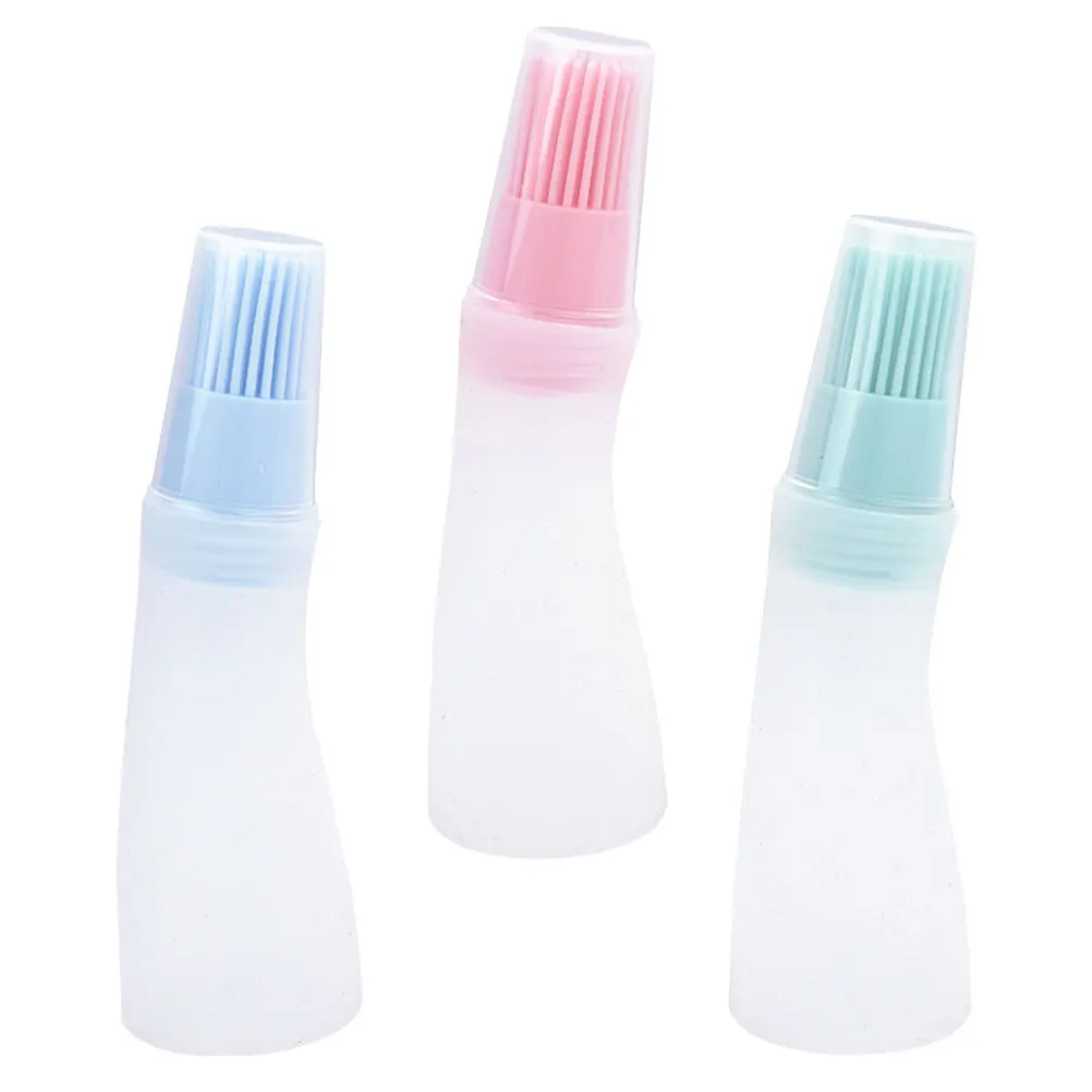 3pcs Oil Bottle Brush Silicone Cooking Dispenser for Food Grill Frying Pan Oil Storage Containers Kitchen BBQ Holder
3pcs Oil Bottle Brush Silicone Cooking Dispenser for Food Grill Frying Pan Oil Storage Containers Kitchen BBQ Holder