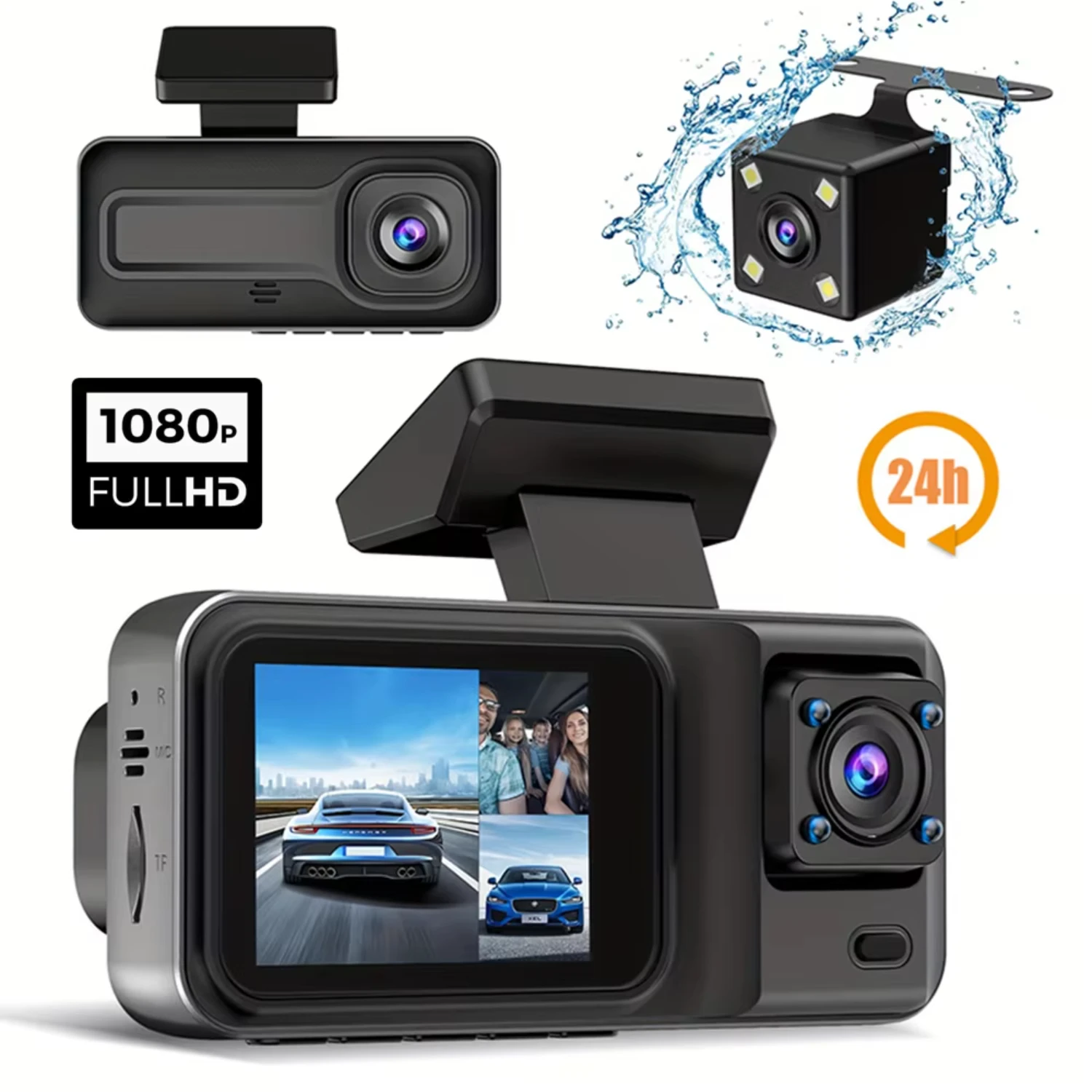 3 Channel Cam Cars Black Box Camera Car DVR 1080P Video Recorder Rear View Camera Vehicle Car DVR car accessories
3 Channel Cam Cars Black Box Camera Car DVR 1080P Video Recorder Rear View Camera Vehicle Car DVR car accessories