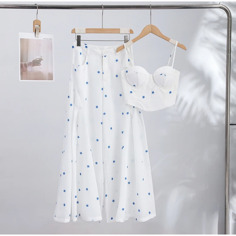 Fashion Denim Two-Piece Outfit Women's V-neck Lace Up Button Cropped Jacket Slit Wide Leg Pants 2026 New Lady Casual Streetwear 5 S8a592072aa6a450386d1ddcd00cabf8cr