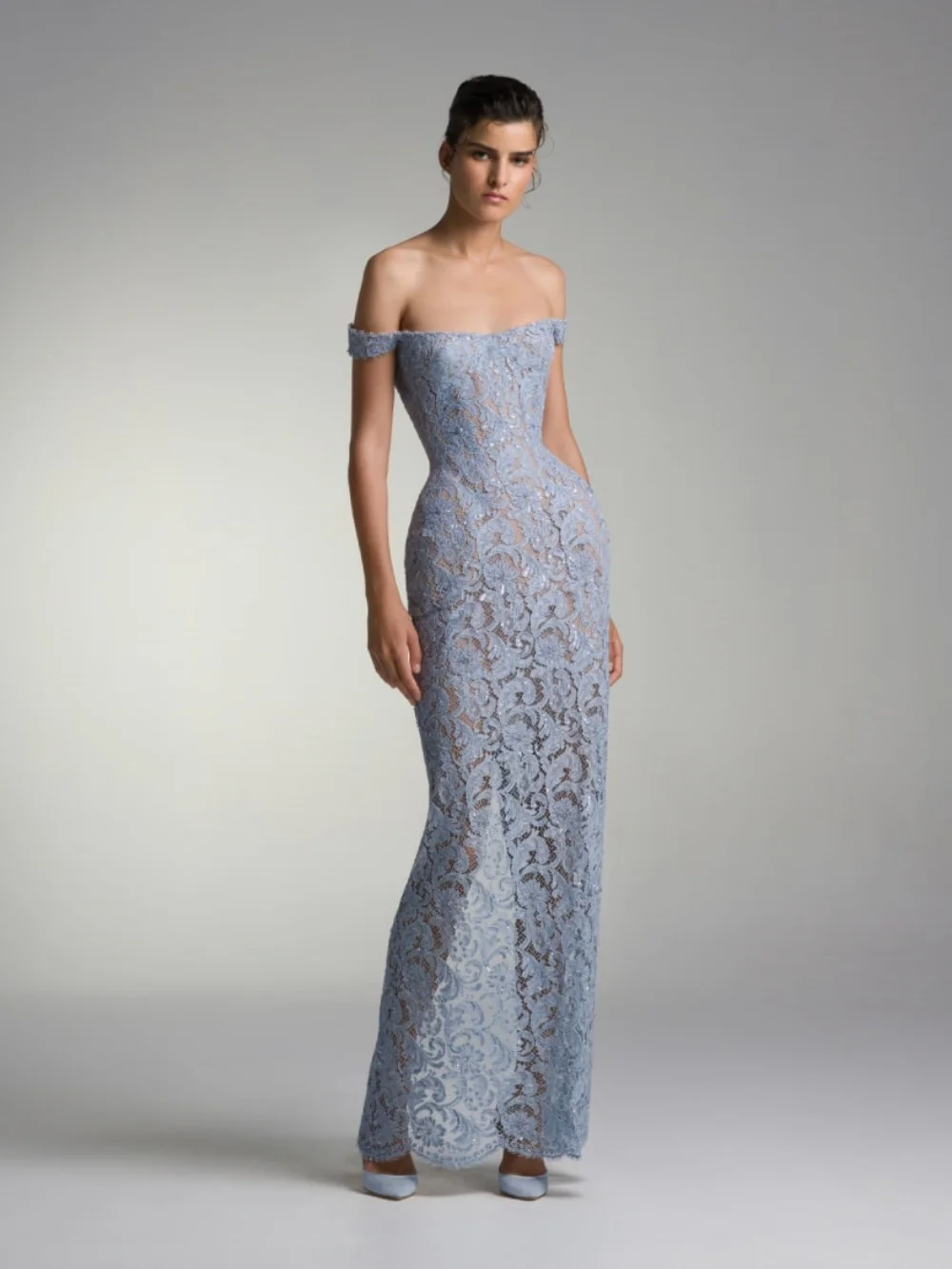 Простое вечернее платье на заказ, оболочка с открытыми плечами, кружевные аппликации, расшитые блестками, элегантное иллюзионное благородное вечернее платье для выпускного вечера, большие размеры
Простое вечернее платье на заказ, оболочка с открытыми плечами, кружевные аппликации, расшитые блестками, элегантное иллюзионное благородное вечернее платье для выпускного вечера, большие размеры