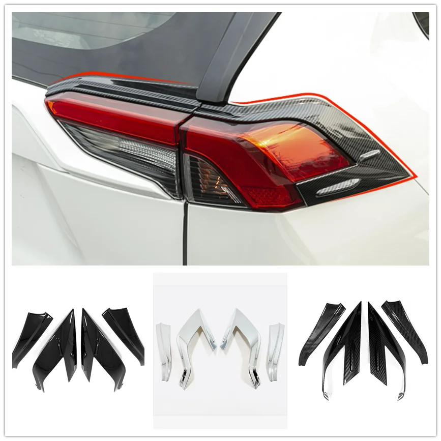 For Toyota RAV4 RAV 4 2020 -2022 Accessories Carbon Fiber Rear Tail Lights Lamps Decoration Cover Trim Car Styling Sticker
For Toyota RAV4 RAV 4 2020 -2022 Accessories Carbon Fiber Rear Tail Lights Lamps Decoration Cover Trim Car Styling Sticker
