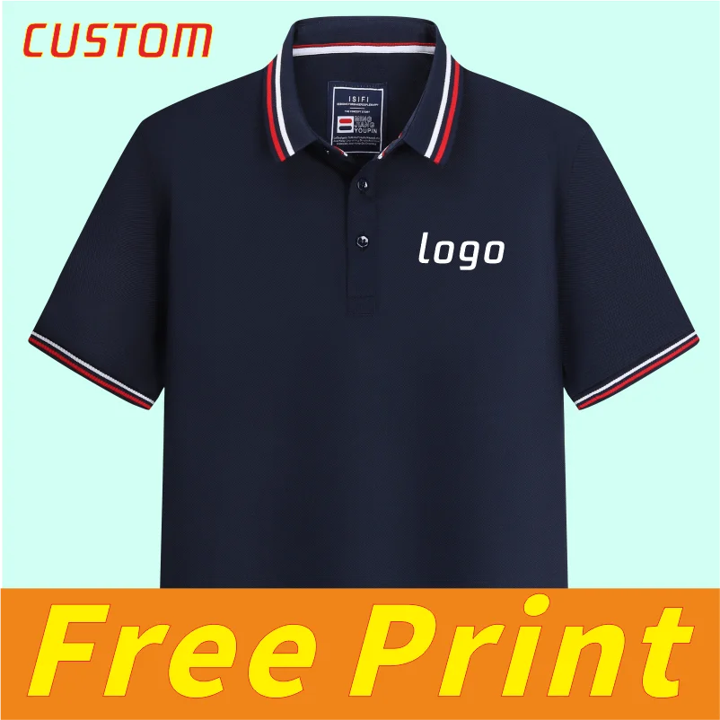 Summer men's and women's short sleeved T-shirts, customized polo shirts, printed logos, embroidered logo images, personalized de
Summer men's and women's short sleeved T-shirts, customized polo shirts, printed logos, embroidered logo images, personalized de
