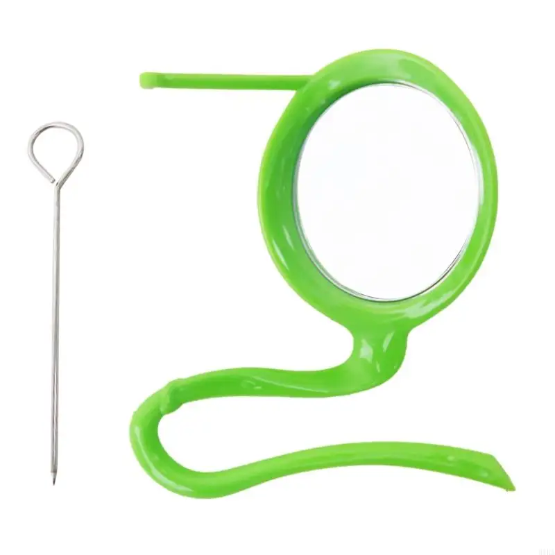 31KA Bird Mirror Stand Toy Hanging Parrot Feeder Metal Skewer Fruit Veggie Holder
31KA Bird Mirror Stand Toy Hanging Parrot Feeder Metal Skewer Fruit Veggie Holder